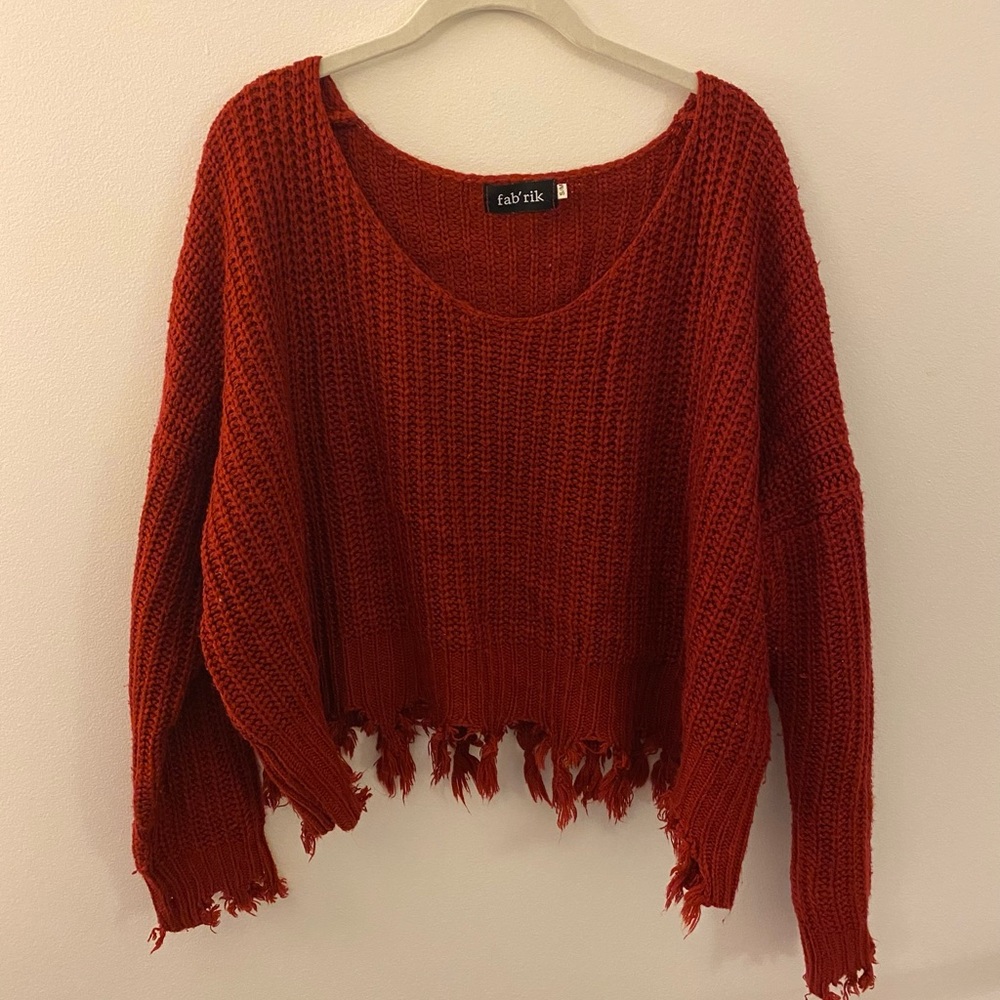 Fab’rik Red Sweater